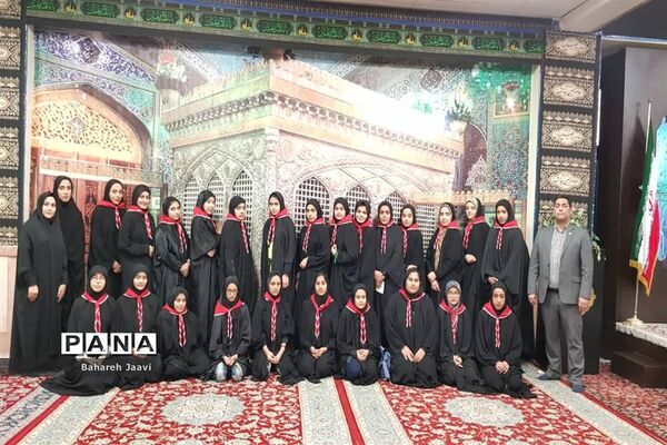اردوی زیارتی مشهد مقدس زیارت  اولی‌های سازمان دانش‌آموزی ناحیه ۳ اهواز