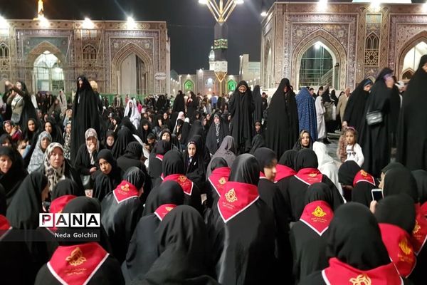 اردوی زیارتی مشهد مقدس زیارت  اولی‌های سازمان دانش‌آموزی ناحیه ۳ اهواز