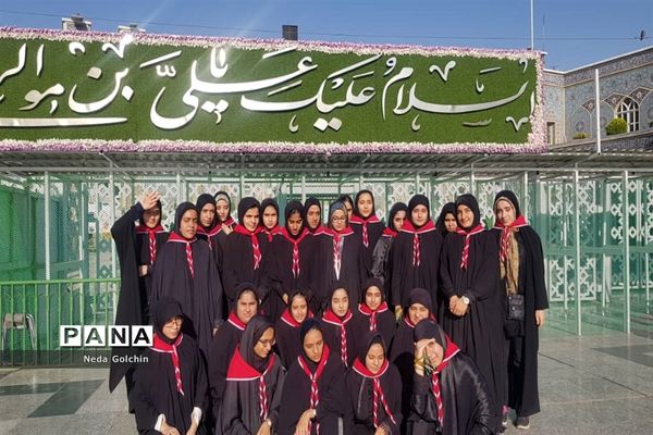 اردوی زیارتی مشهد مقدس زیارت  اولی‌های سازمان دانش‌آموزی ناحیه ۳ اهواز