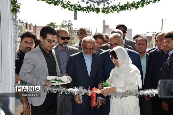 آیین افتتاح 72 باب مدرسه با حضور وزیر آموزش و پرورش در شهرستان ثلاث باباجانی