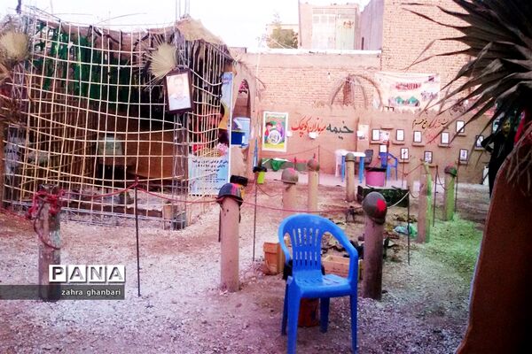 برپایی نمایشگاه خورشید بی غروب به‌مناسبت ماه محرم و هفته دفاع مقدس در نی‌ریز