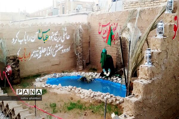 برپایی نمایشگاه خورشید بی غروب به‌مناسبت ماه محرم و هفته دفاع مقدس در نی‌ریز