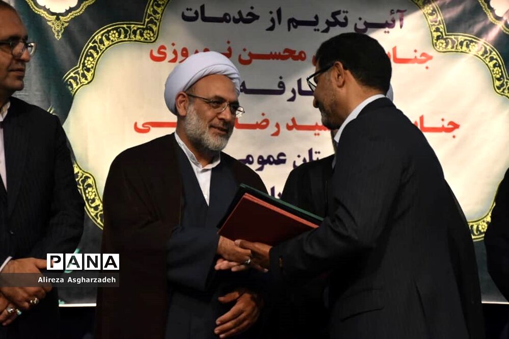 آیین معارفه دادستان عمومی و انقلاب بابلسر