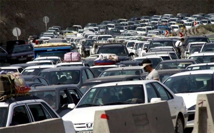 بارش باران در محورهای مواصلاتی ۴ استان کشور