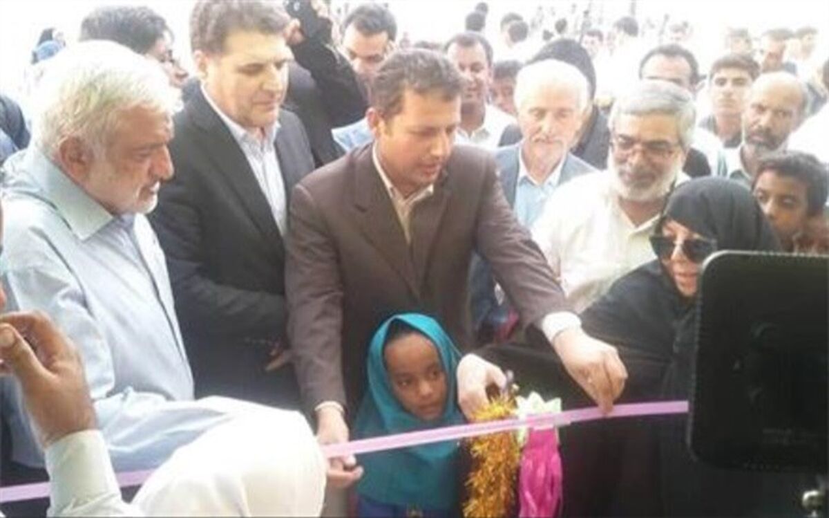 بهره‌برداری از  مدرسه شش‌کلاسه مشارکتی در جنوب سیستان و بلوچستان
