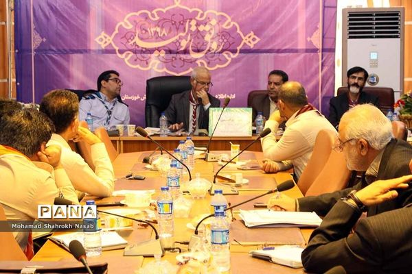 نشست روسای مناطق و نواحی سازمان دانش‌آموزی خوزستان