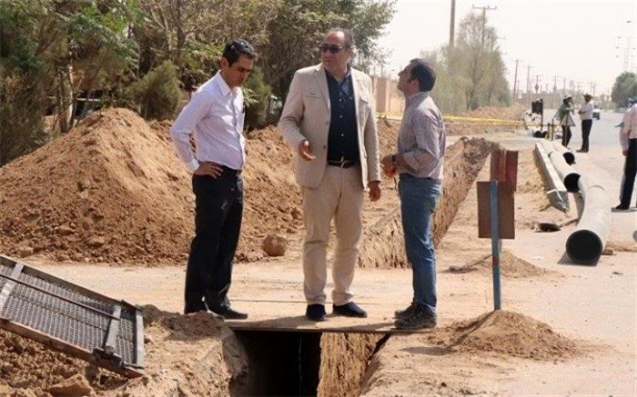 آغاز عملیات لوله گذاری خط انتقال پساب از مخزن مجاور پل الغدیر تا اکو پارک
