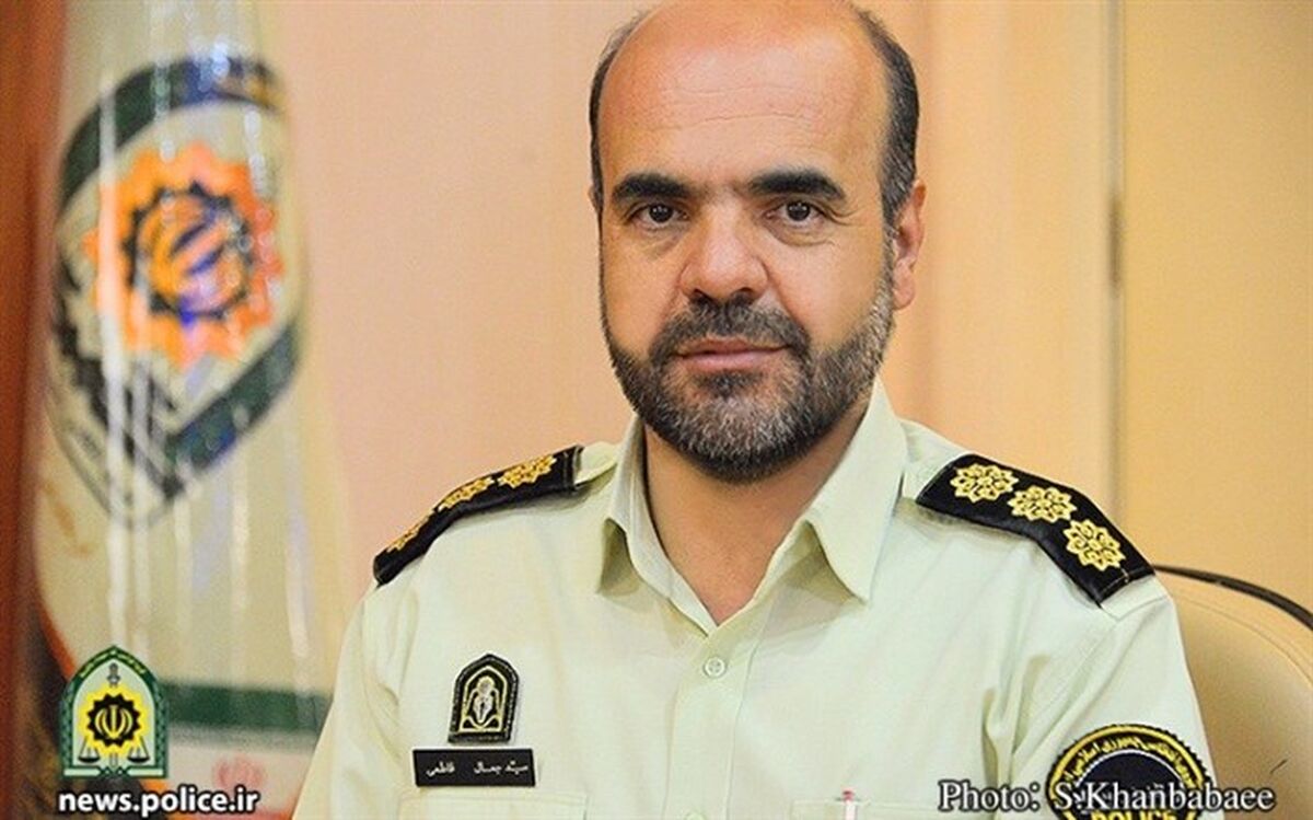 حضور فرماندهان و مسئولان پلیس قم در دفتر نظارت همگانی (197) در هفته ناجا