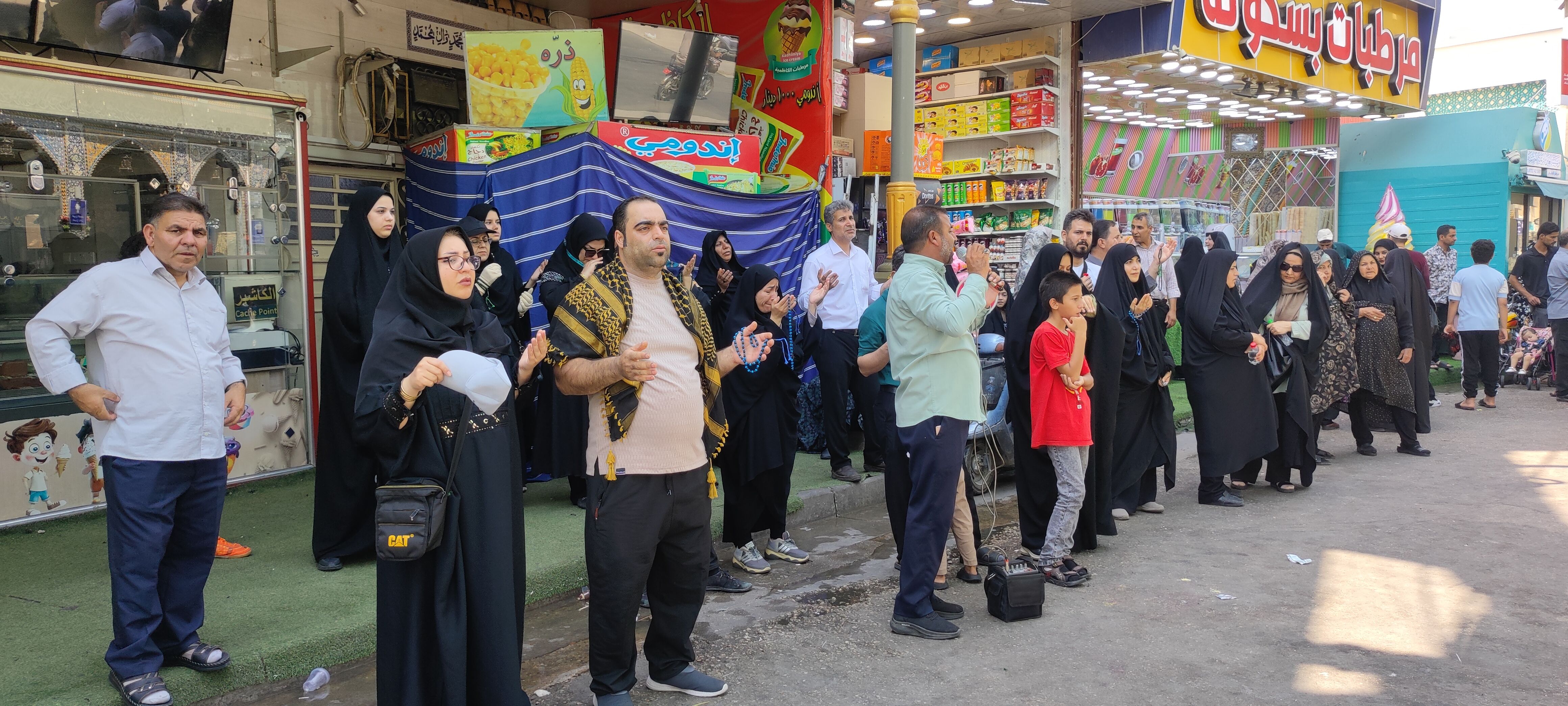گزارش کوچکترین خبرنگار پانا از حال و هوای کربلای معلا 