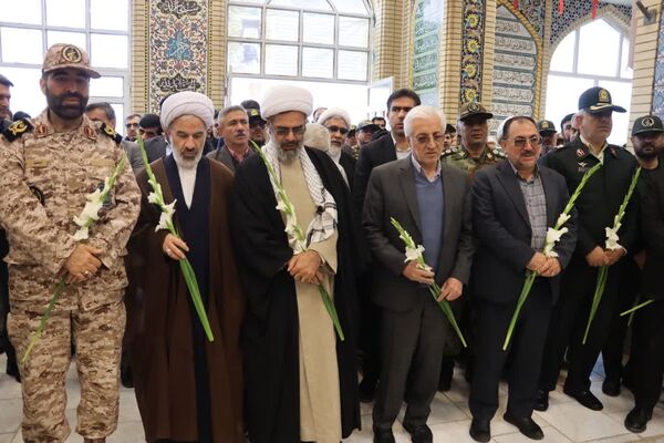 برگزاری آیین غبارروبی مزار شهدا در بجنورد 