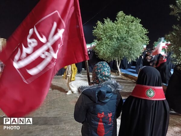 میزبانیِ موکب امام خامنه‌ای توسط دانش‌آموزان پیشتاز خدیجه کبری مهردشت ابرکوه