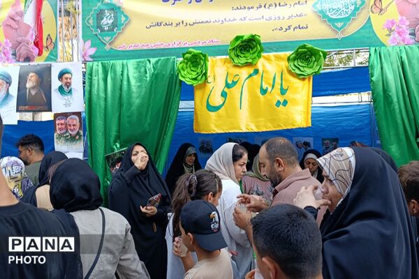 غرفه‌های مردمی صباشهر؛ ایستگاهی برای تلاقی هنر و عشق به ولایت
