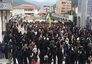 راهپیمایی جاماندگان اربعین در سوادکوه