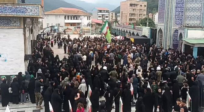 راهپیمایی جاماندگان اربعین در سوادکوه