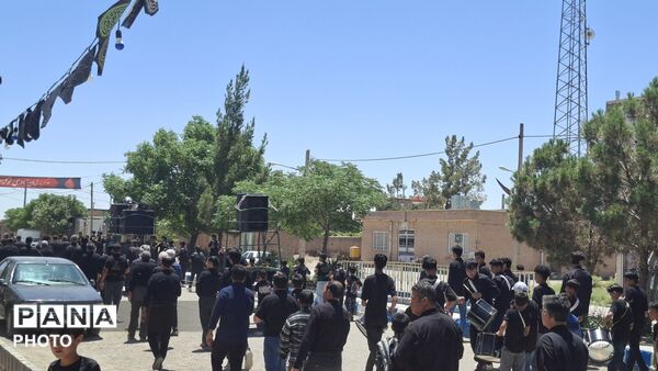 سنگان سیاه پوش محرم؛ وقتی کوچه‌ها به رنگ ماتم درمی‌آیند