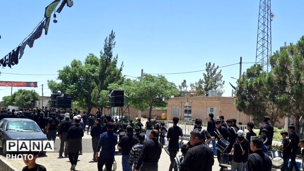 سنگان سیاه پوش محرم؛ وقتی کوچه‌ها به رنگ ماتم درمی‌آیند