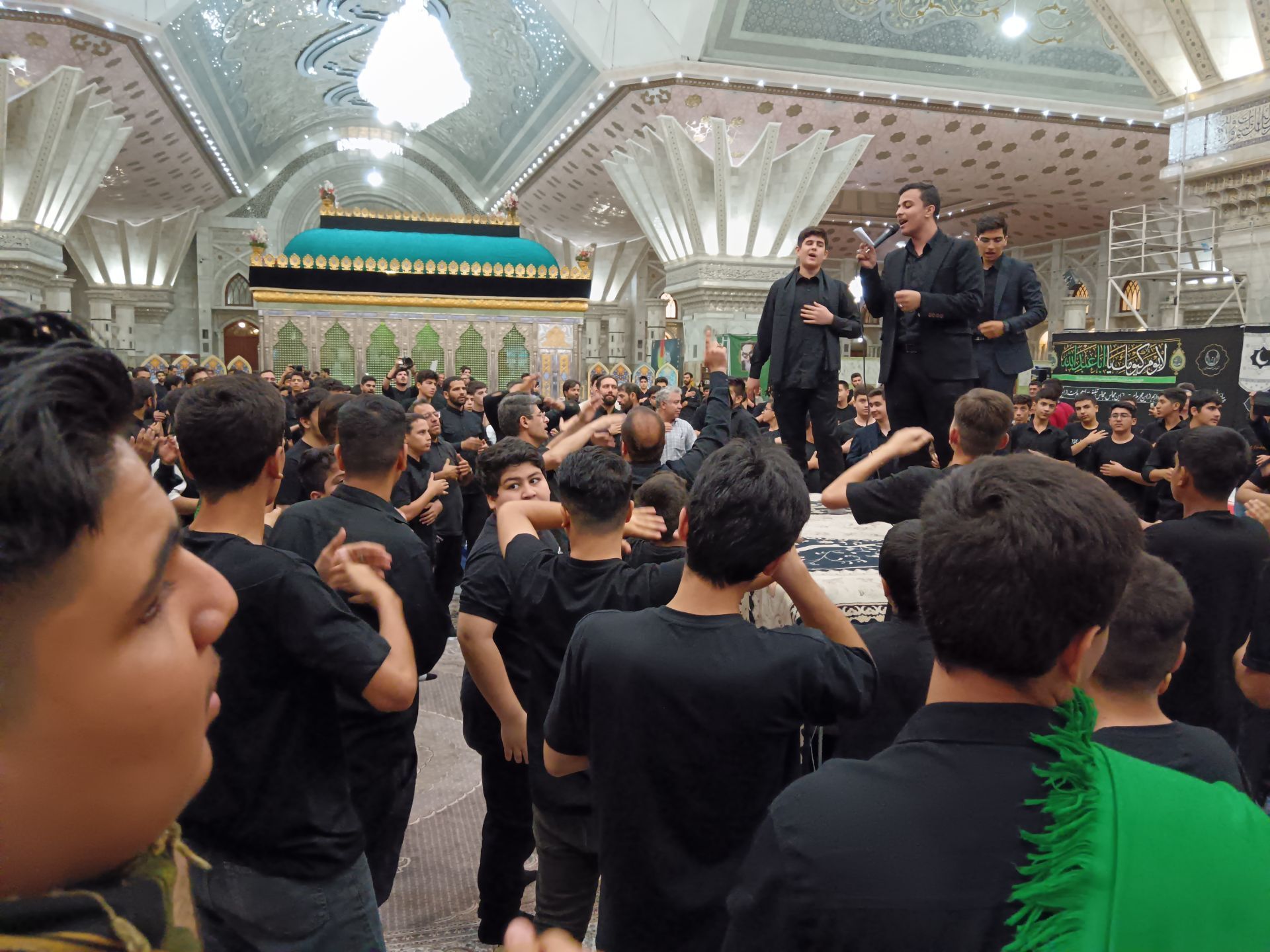 تجلی فرهنگ عاشورایی در سوگواره "احلی من العسل"
