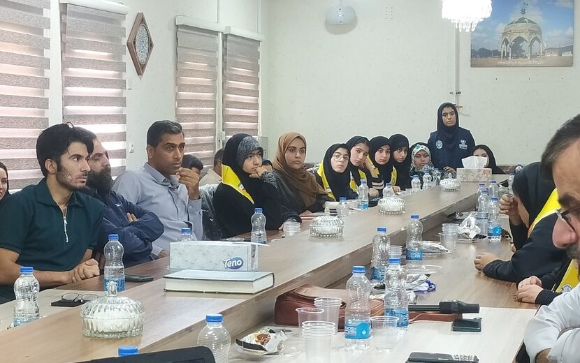 پاسداشت مقام دانش آموز خبرنگاران پانا در شهرستان اندیمشک