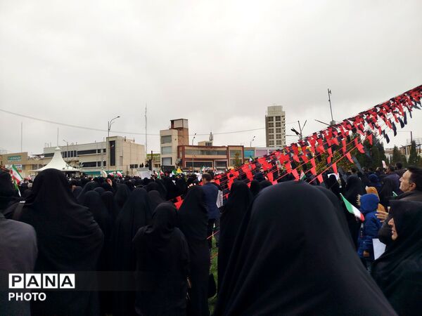 اجتماع عظیم مردم کرمان