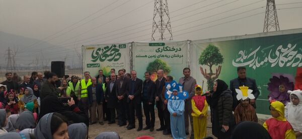 برگزاری مراسم روز درختکاری در شهرک وحدت شهرستان فردیس 