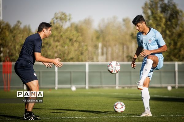 تمرین تیم ملی فوتبال