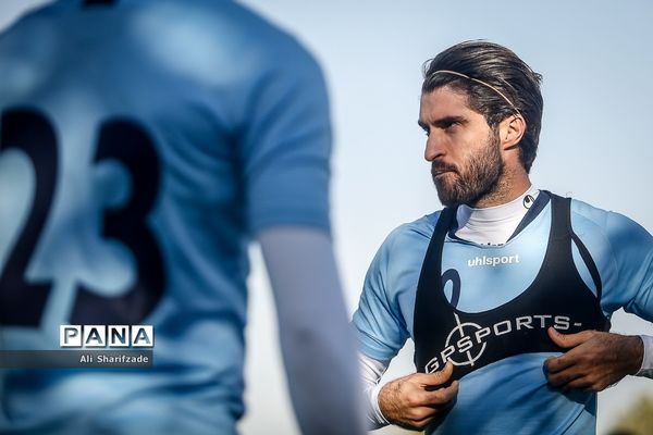 تمرین تیم ملی فوتبال