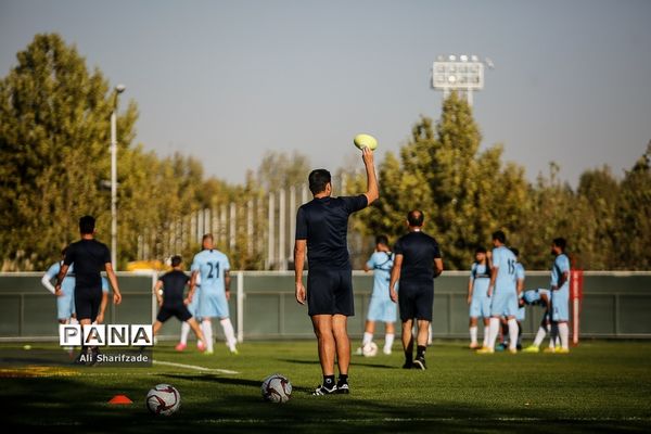 تمرین تیم ملی فوتبال