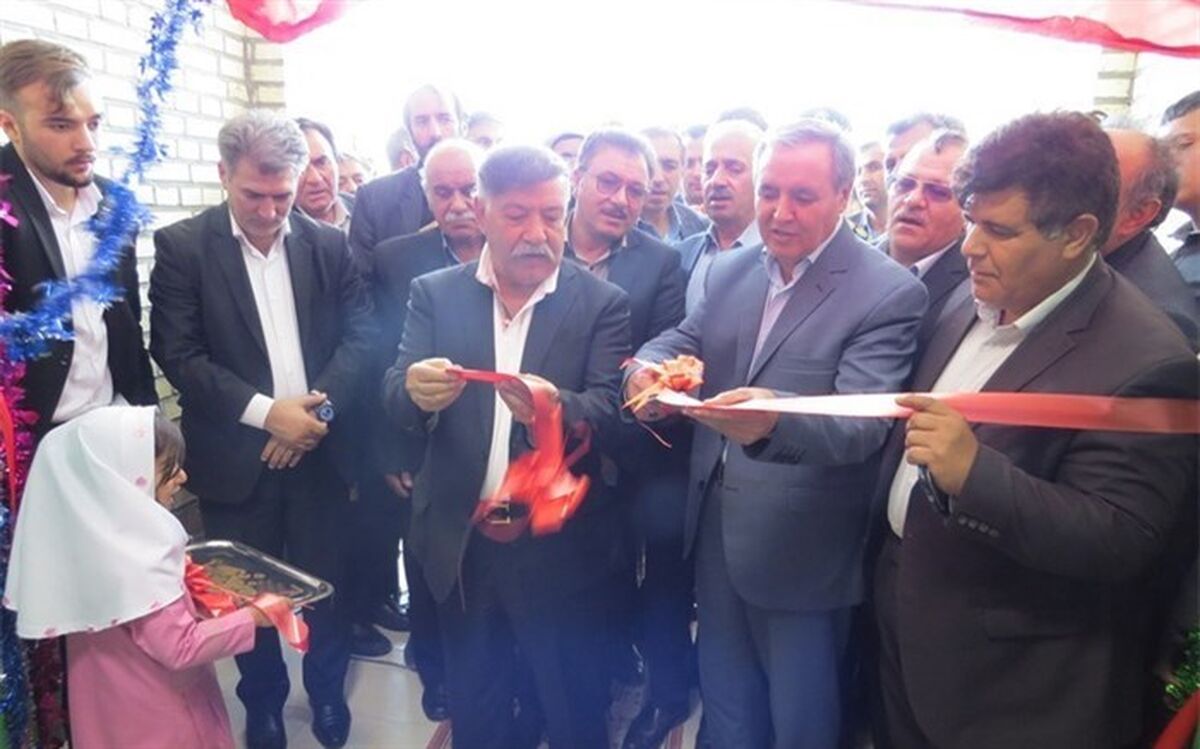 افتتاح مدرسه خیری سه‌‌کلاسه در روستای ایران آباد شهرستان پارس آباد