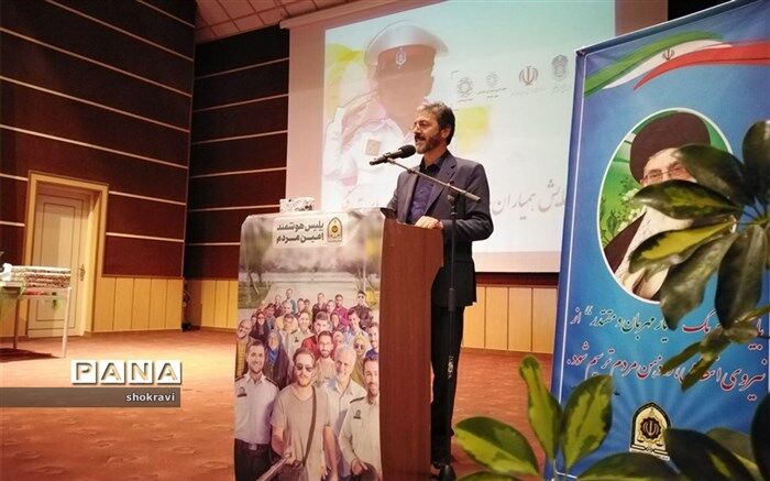گردهمایی  همیاران پلیس با شرکت بیش از 400 نفر از دانش آموزان در طرقبه شاندیز
