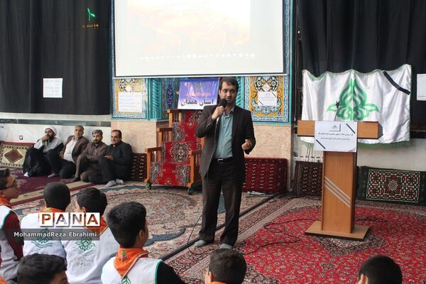 مراسم سوگواری سالار شهیدان در آستانه اربعین حسینی