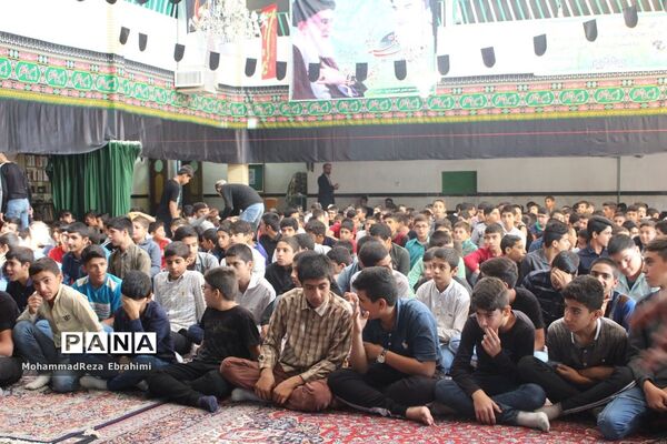 مراسم سوگواری سالار شهیدان در آستانه اربعین حسینی