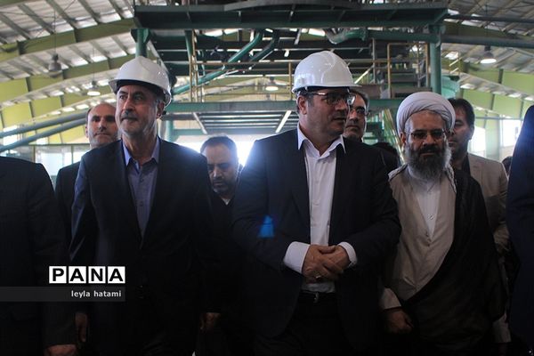 افتتاح کارخانه کنسانتره معدن مس  انجرد در اهر