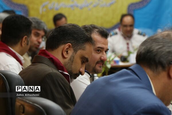 نشست مدیران سازمان دانش‌آموزی مناطق 19گانه شهر تهران و اداره استثنایی