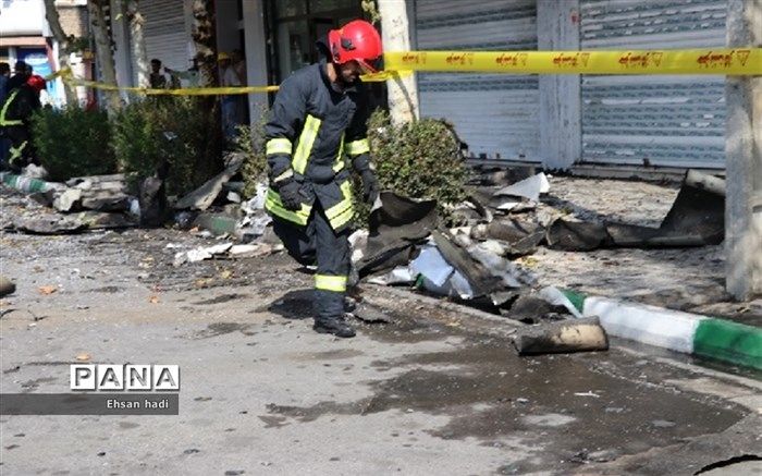 مصدومیت یک مرد میانسال بر اثر حریق در منزل مسکونی