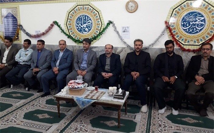 مراسم بزرگداشت شهید حججی در ناحیه یک شهر ری برگزار شد