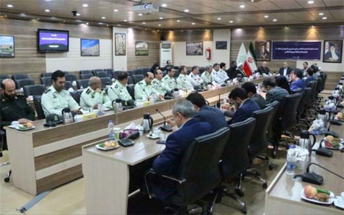 نشست فرماندهان انتظامی شهرری با شهردار منطقه بیست