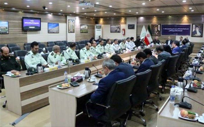 نشست فرماندهان انتظامی شهرری با شهردار منطقه بیست