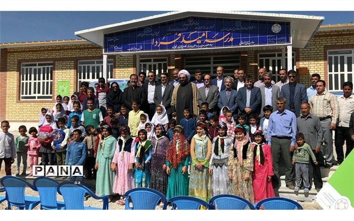 بهره‌برداری از مدرسه سه کلاسه خیرساز در دلفان