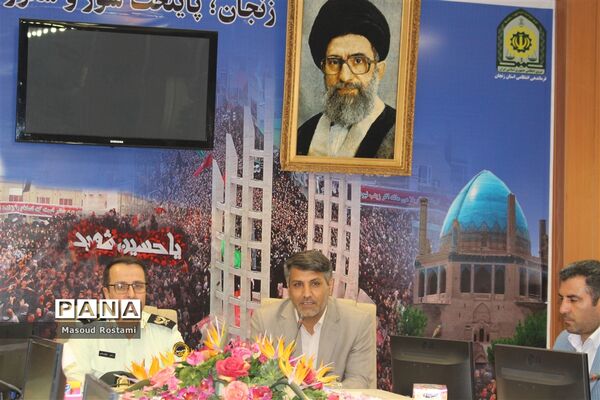 دیدار با فرمانده نیروی انتظامی زنجان به مناسبت هفته نیروی انتظامی