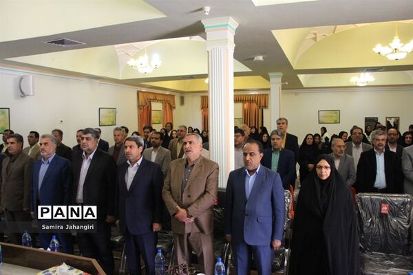 آیین گشایش هنرستان دخترانه هنرهای زیبای شهرستان بیرجند