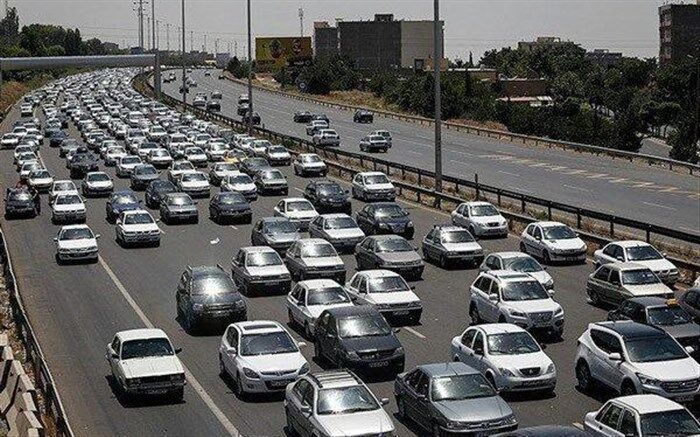 ترافیک نیمه سنگین در هراز
