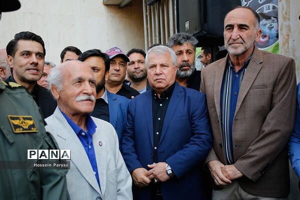 مراسم تشییع پیکر جعفر کاشانی، پیشکسوت فوتبال ایران