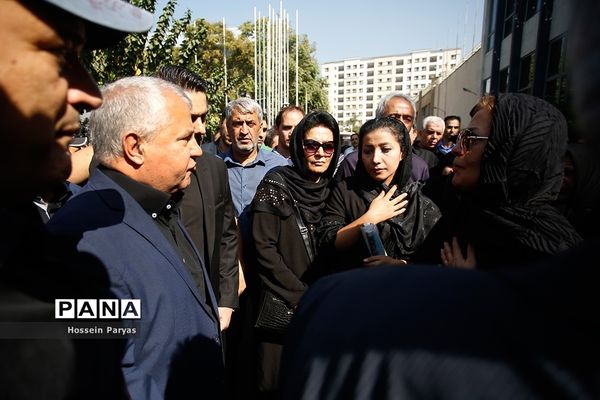 مراسم تشییع پیکر جعفر کاشانی، پیشکسوت فوتبال ایران