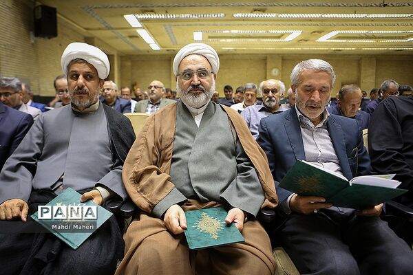 مراسم ختم پدر شاپور محمدزاده