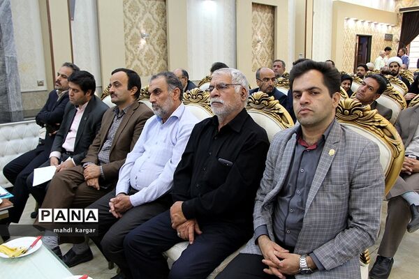 تکریم و معارفه مدیرکل نوسازی مدارس استان یزد