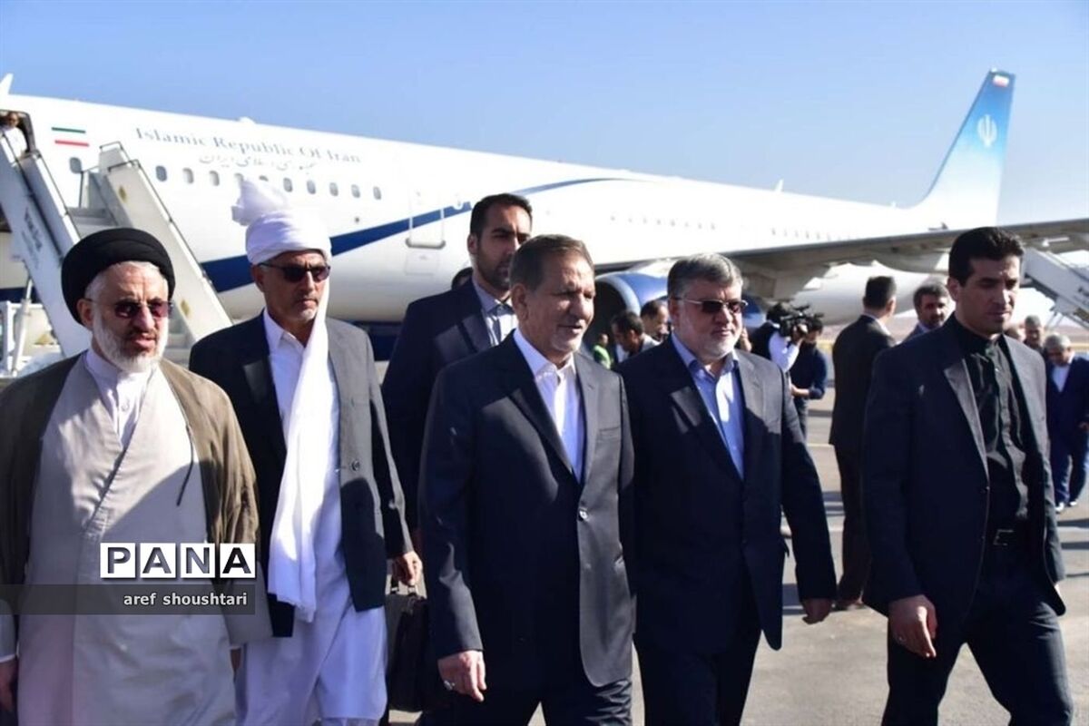 سفر جهانگیری معاون اول رییس جمهور به استان خراسان جنوبی