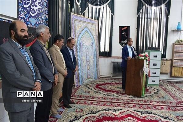 تکریم و معارفه مدیردو مدرسه در اردکان