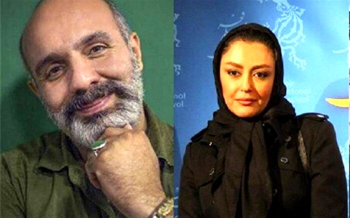 عکسِ شقایق فراهانی و پیام دهکردی در راه پیاده‌روی اربعین