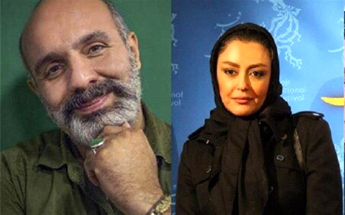 عکسِ شقایق فراهانی و پیام دهکردی در راه پیاده‌روی اربعین