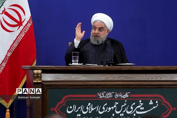 نشست خبری رئیس جمهوری